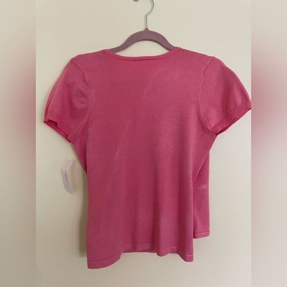 NWT John PaulRichard Petite Pink Top Size PM - Picture 2 of 6